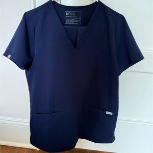 Navy blue women’s figs scrubs